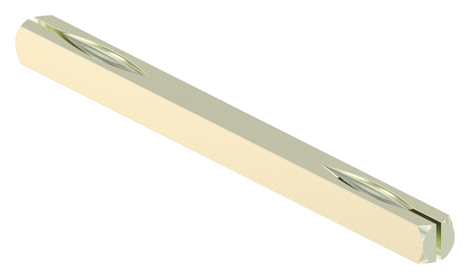 Drückerstift, verzinkt
