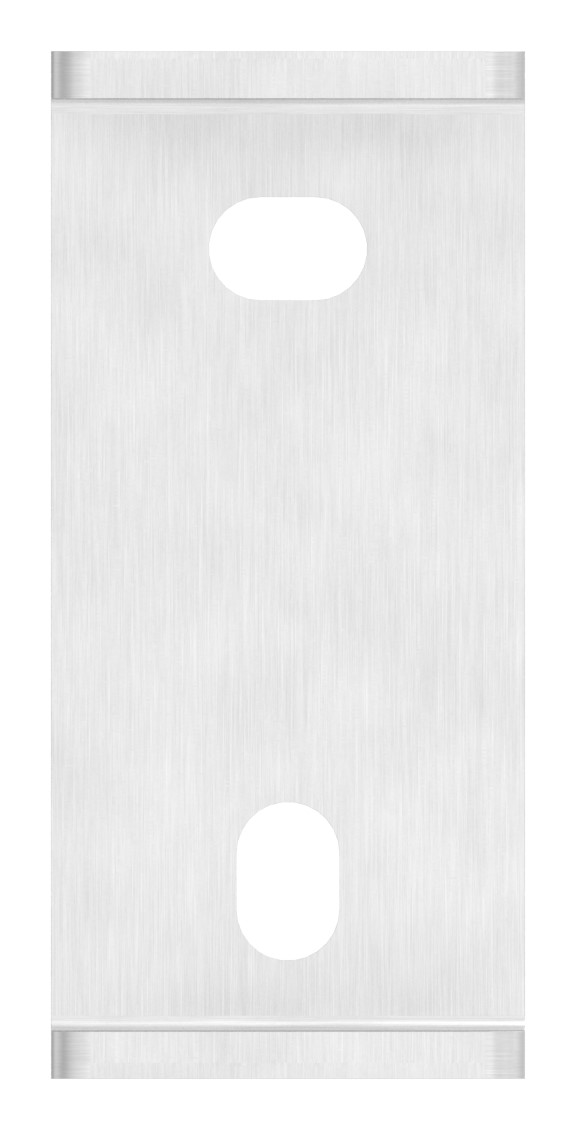 Wandbefestigung für Geländerpfosten 40x40mm, V2A