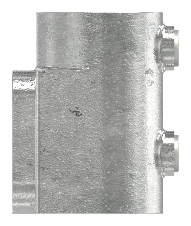 Wandhalter mit 2 Bohrungen, für Rohr Ø 42,4mm