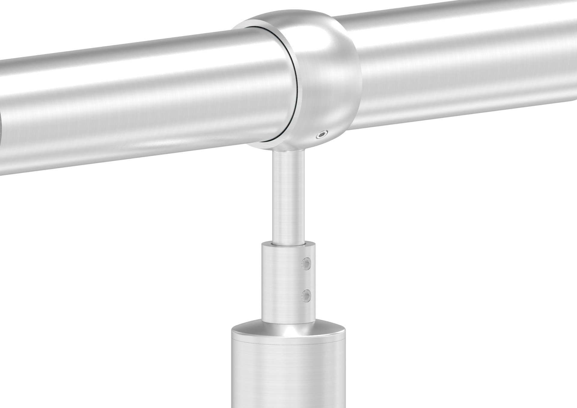 Handlaufhalterring für Rohr 42,4mm, V2A