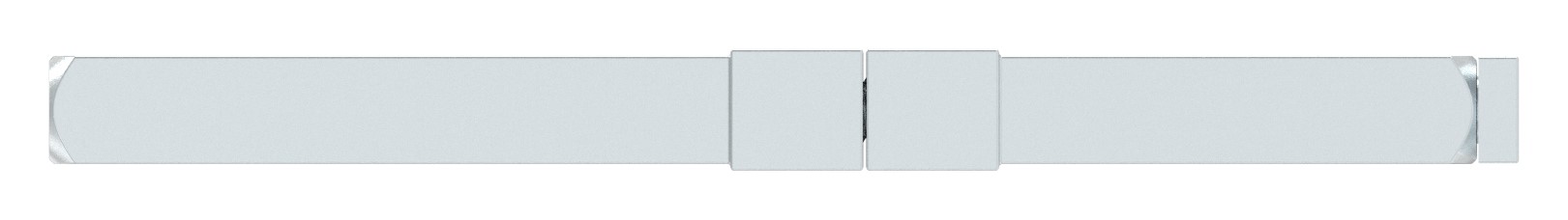 Stift 8 auf 9x105mm geteilt, verzinkt Stift 8 auf 9x105mm geteilt, verzinkt