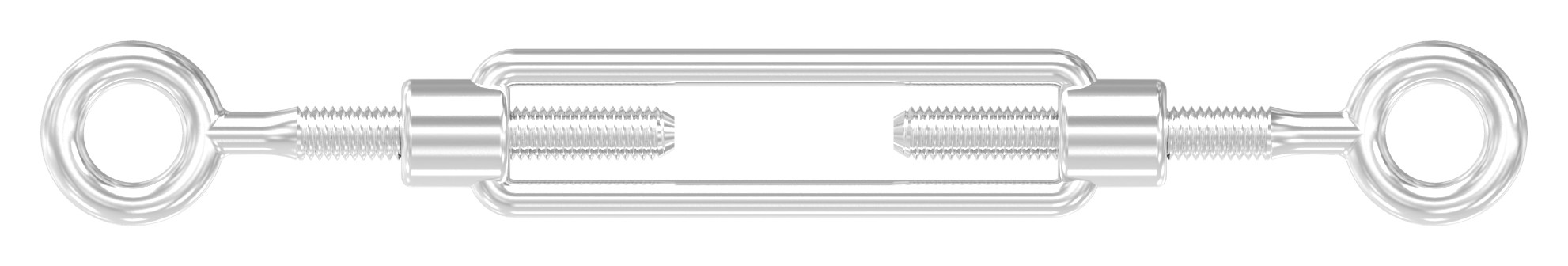 Spannschloss Öse / Öse mit Gewinde M5, V4A Spannschloss Öse / Öse mit Gewinde M5, V4A