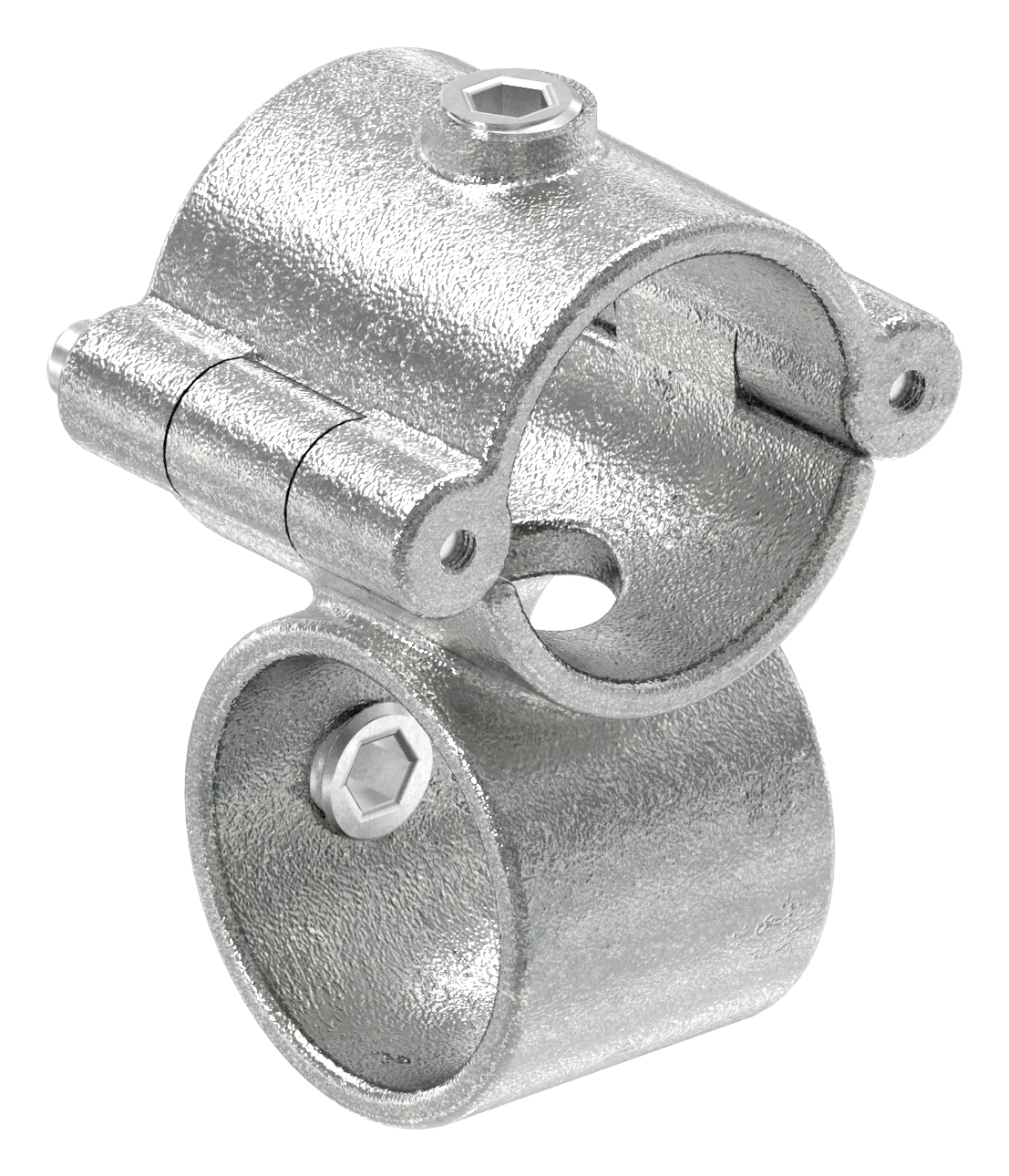 Kreuzverbinder aufklappbar, für Rohr Ø 48,3mm