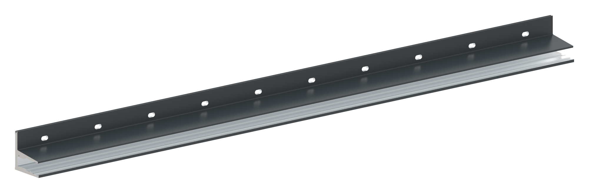 Vordachprofil eleganza canopy, L: 2005mm, RAL7016 Vordachprofil eleganza canopy, L: 2005mm, RAL7016