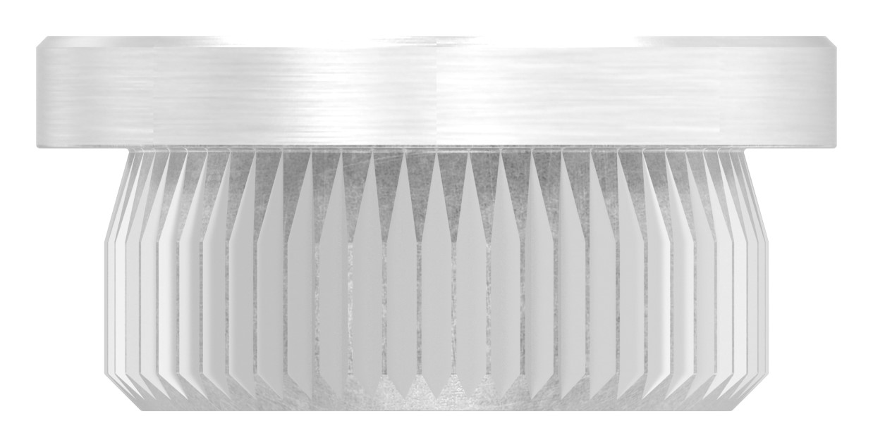 Rohrabschlussstopfen, für Rohr 21,3x2,0mm, V2A