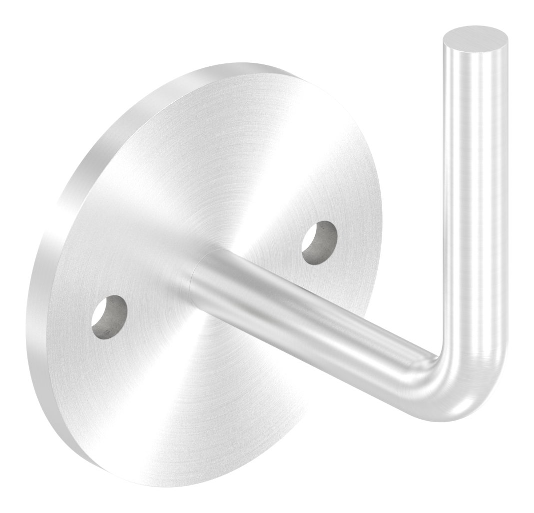 Handlaufhalter zum Anschweißen (Ronde und Bügel verschweißt), V2A