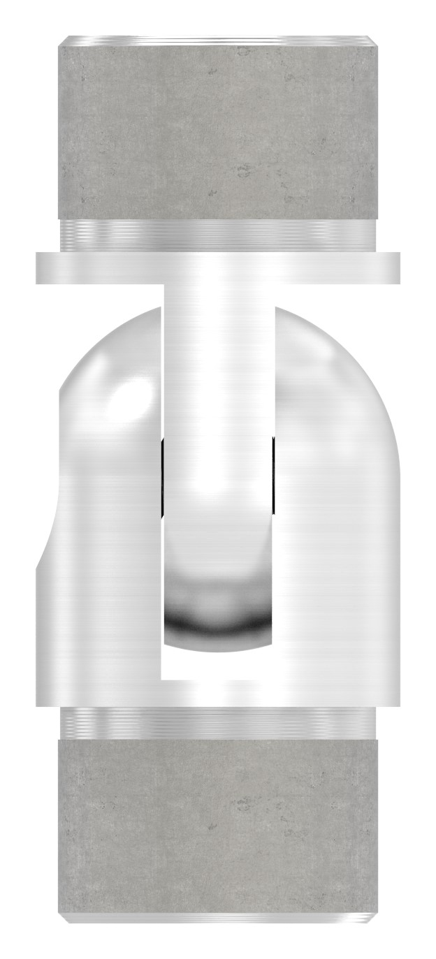 Gelenkstück, für Rohr 33,7x2,0mm, V2A