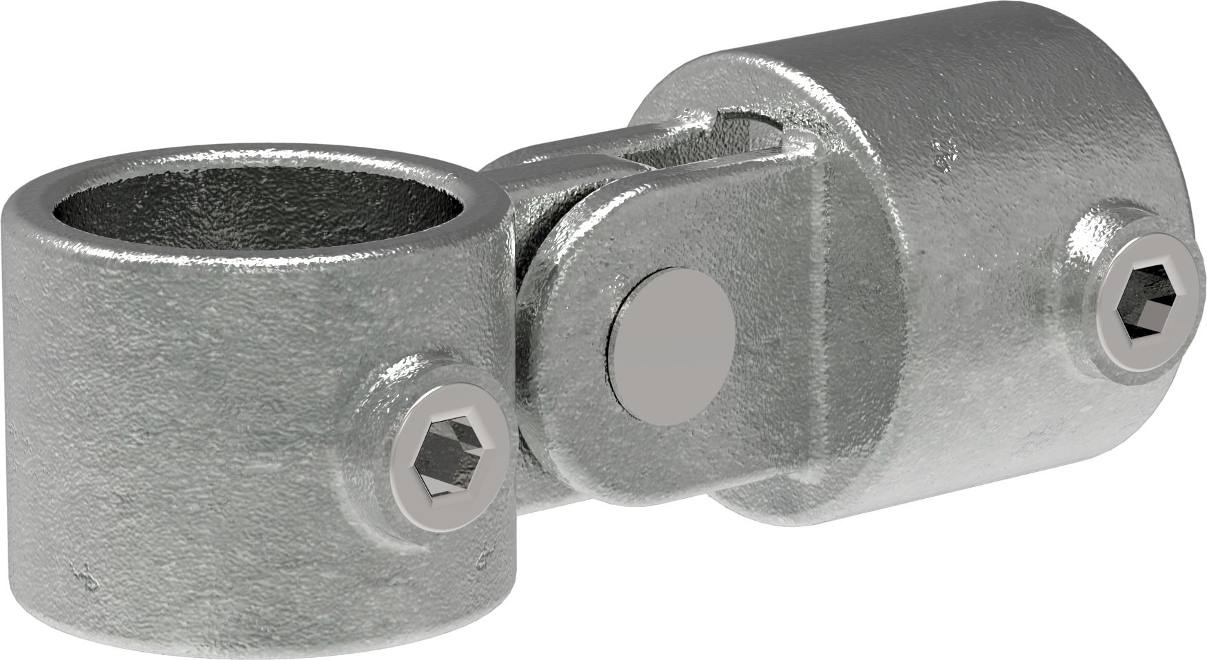 Verbinder, variabel, für Rohr Ø 60,3mm