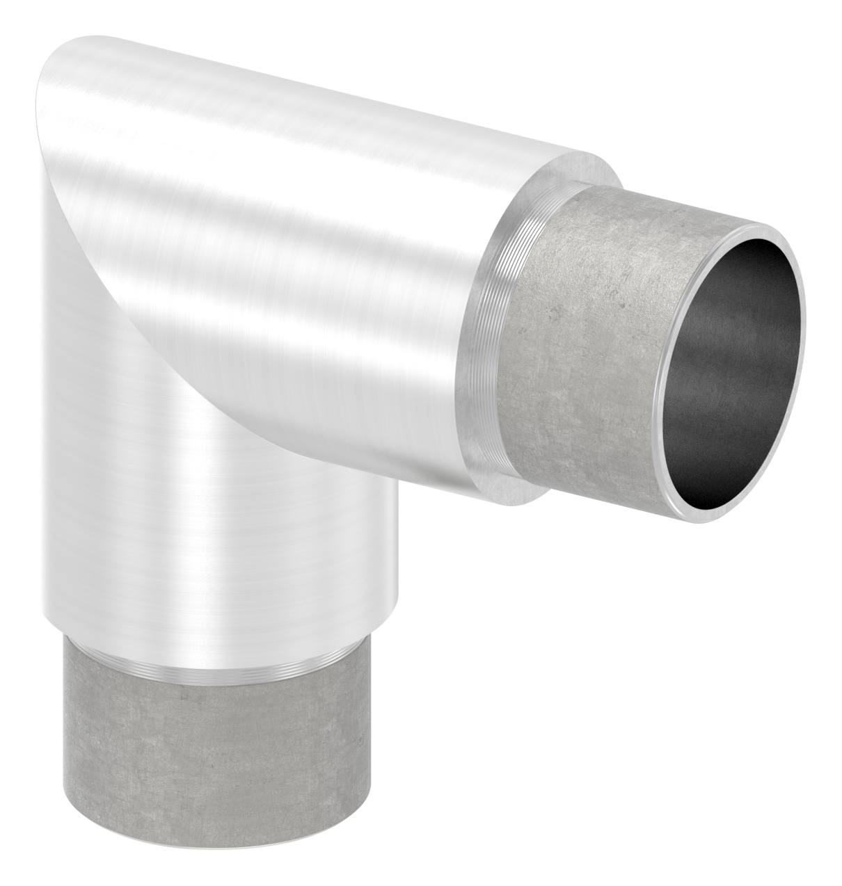 Eckstück 90°, für Rohr 33,7 x 2,5mm