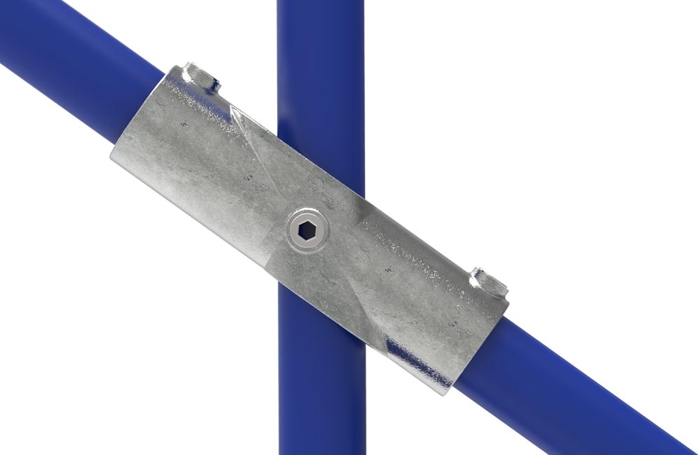 Kreuzstück, verstellbar 30 - 45°, für Rohr Ø 48,3mm