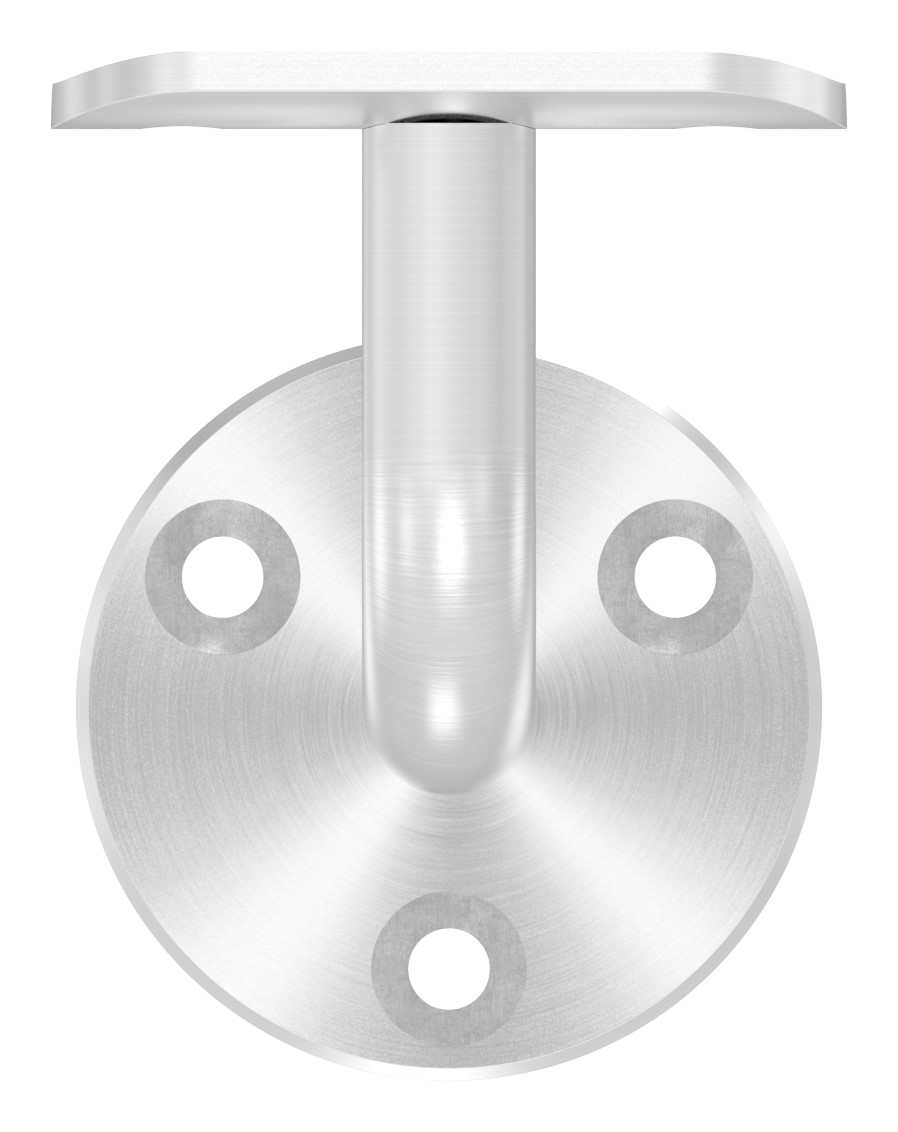 Handlaufhalter ohne Kabeldurchführung für LED Handläufe, Vollmaterial, V4A