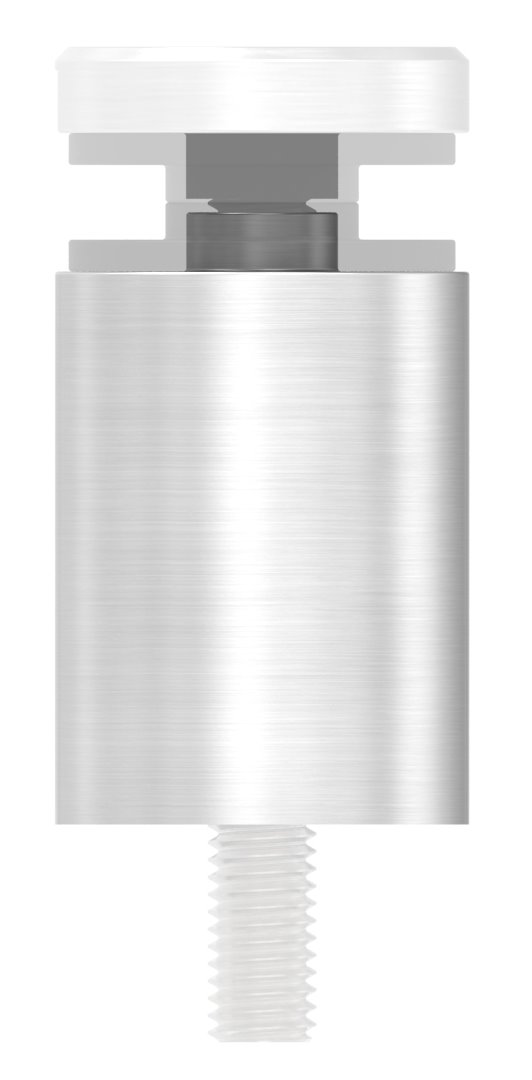 Unterteil Ø 30mm, mit Durchgangsbohrung , t: 40mm, V2A Unterteil Ø 30mm, mit Durchgangsbohrung , t: 40mm, V2A