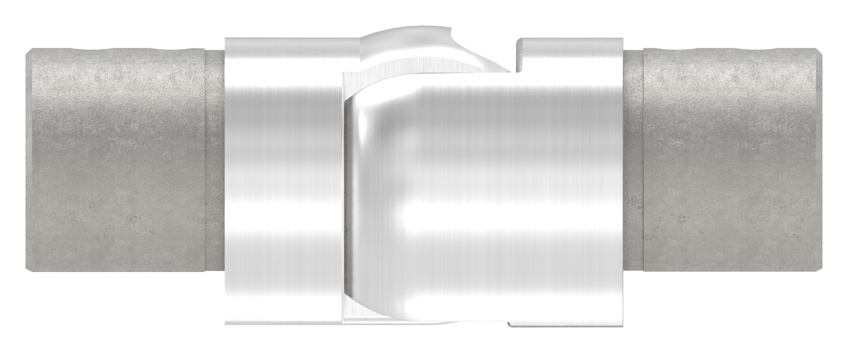 Verbinder flexibel für Nutrohr 48,3mm, V2A Verbinder flexibel für Nutrohr 48,3mm, V2A