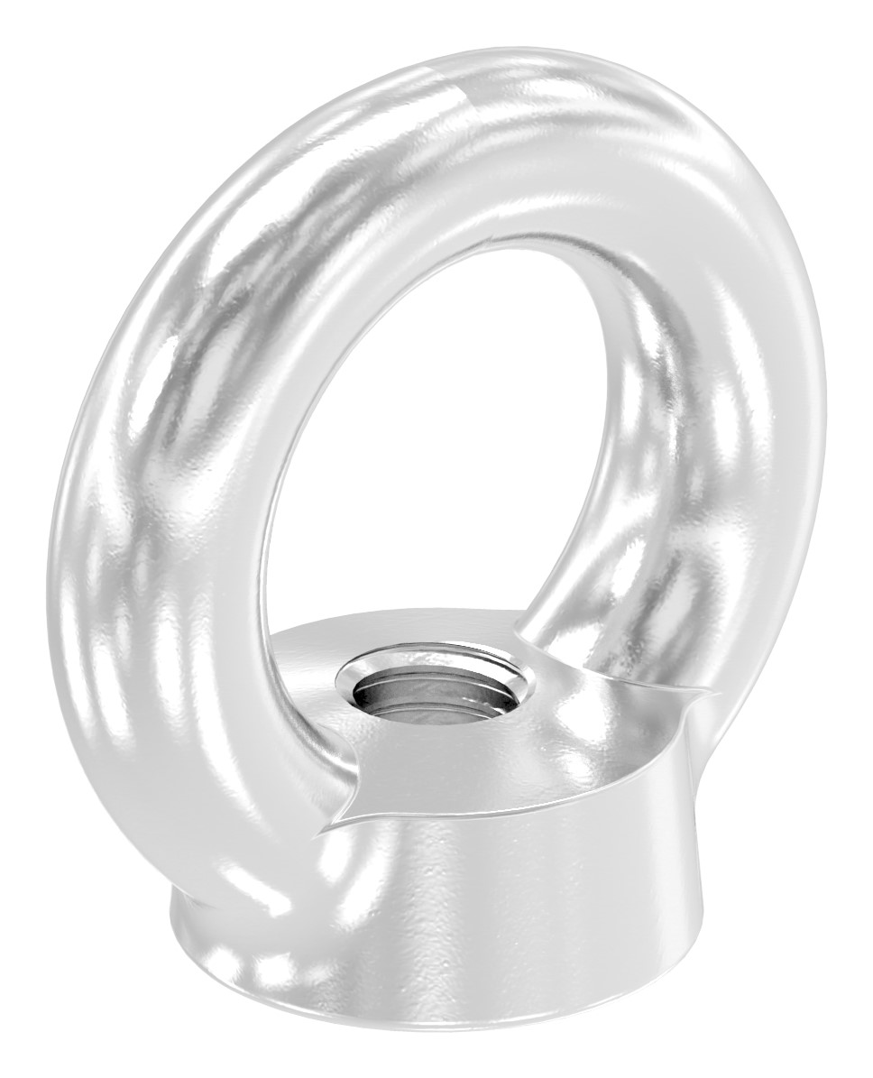 Ringmutter mit Innengewinde 6mm, V4A