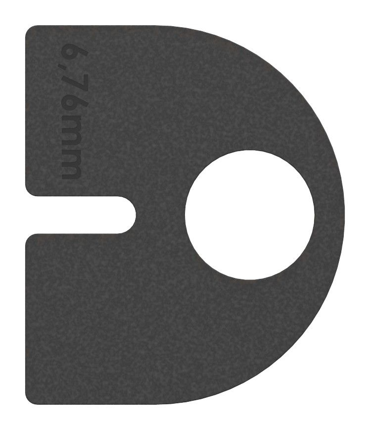 Gummi für Mod. 28, VSG-Glas 6,76mm