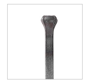 Zaunstab 12x12mm, H: 1000mm, Kopf gestaucht