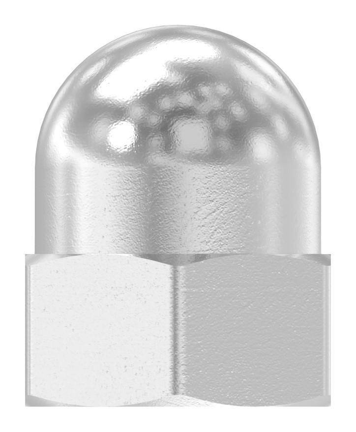 Sechskant-Hutmutter M5, DIN 1587, V2A