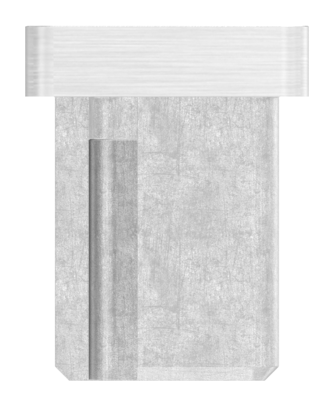 Einsteckkappe, für Rohr 40x20x2,0mm, V4A