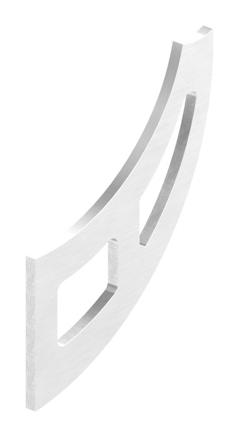 Handlaufschwert, 4mm stark, V2A
