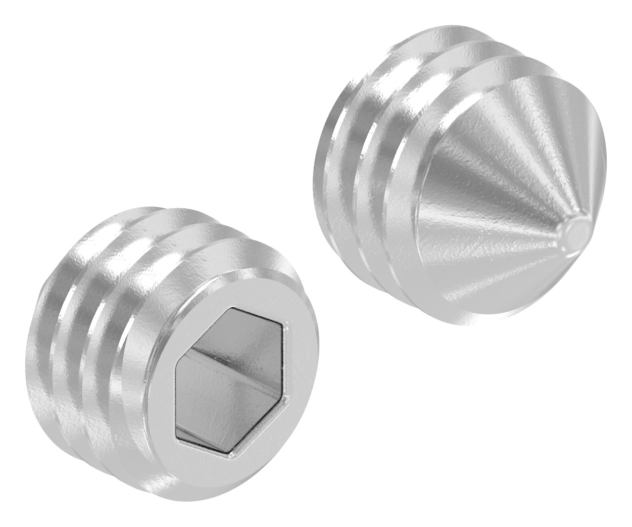 Gewindestift M6x6 , V2A, DIN 914 / ISO 4027 Gewindestift M6x6 , V2A, DIN 914 / ISO 4027