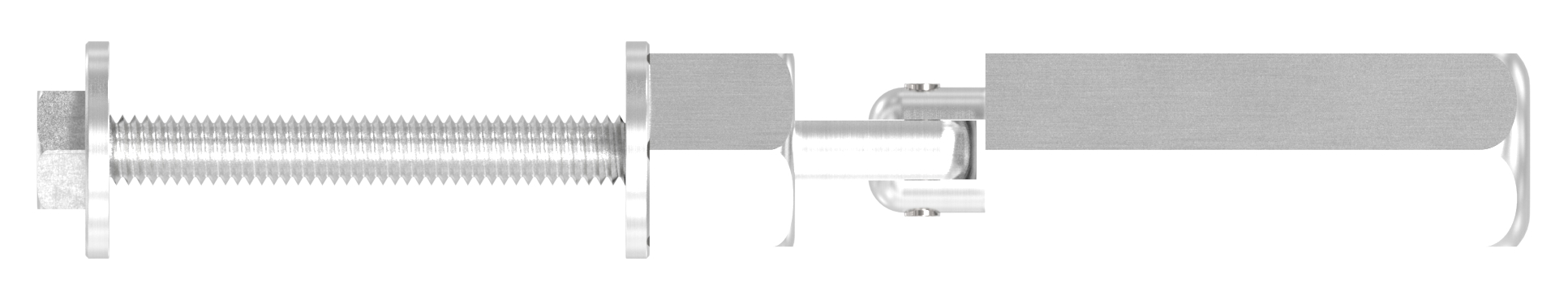 Gewindeterminal zur Selbstmontage, Seil 5mm, V2A Gewindeterminal zur Selbstmontage, Seil 5mm, V2A
