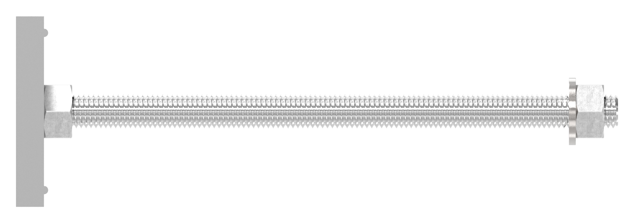 Montage-Platte für Montage-System FLEX:MOUNT PRO, für Dämmblock 160mm, L=214mm