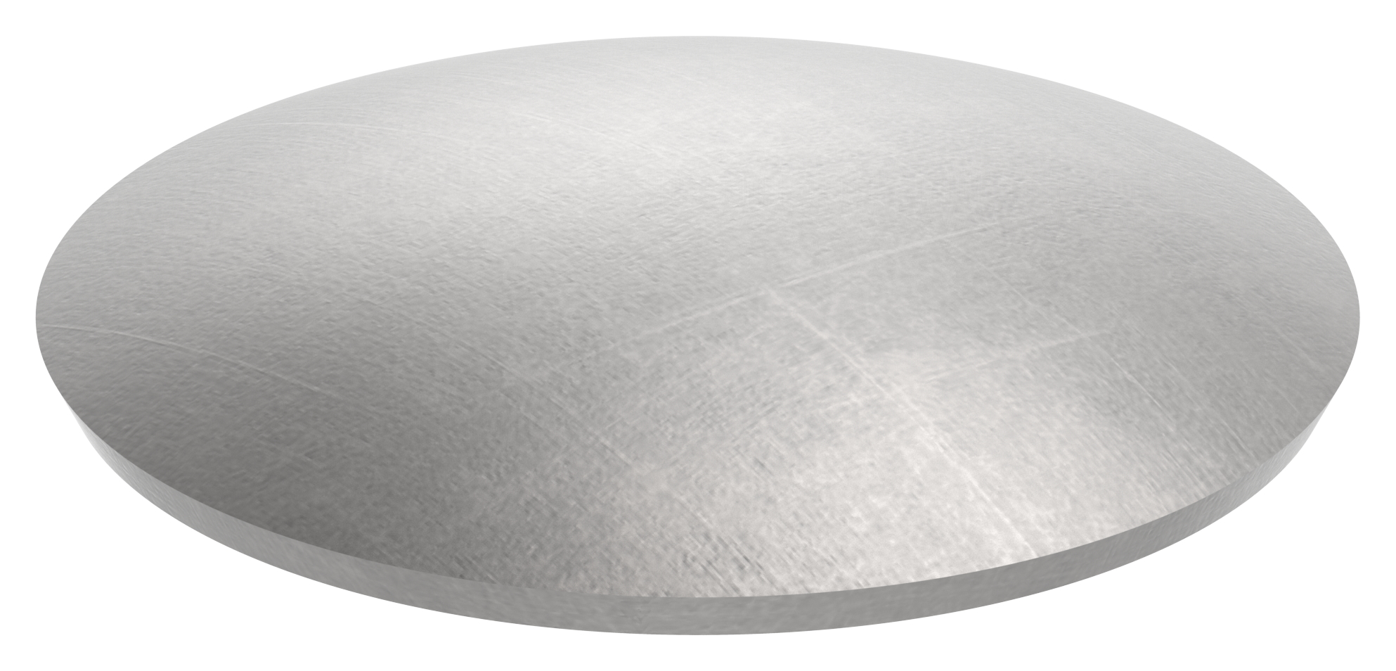 Halbrundschale 42,4x2,0mm, H: 7mm