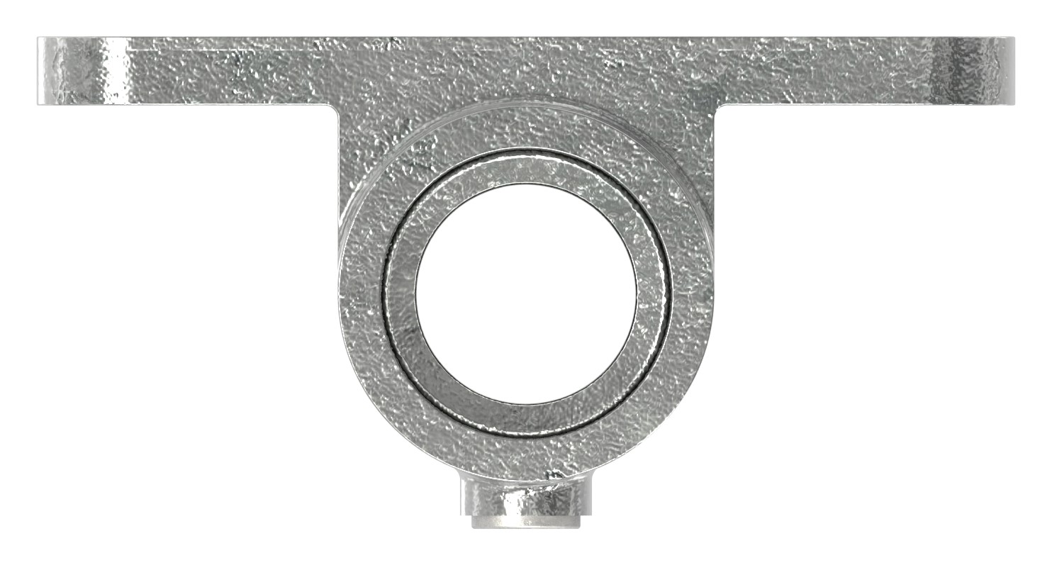 Wandhalter mit 2 Bohrungen, für Rohr Ø 42,4mm