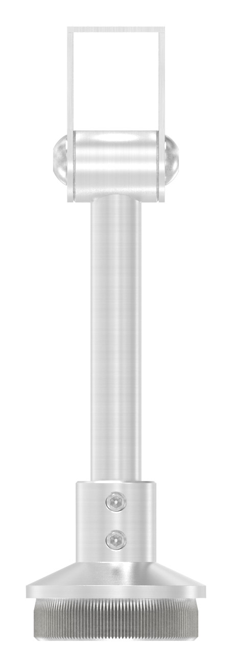 Rohrabschlussstopfen mit Stift für LED Handlauf, V2A Rohrabschlussstopfen mit Stift für LED Handlauf, V2A