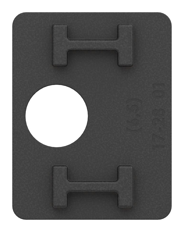 Gummi für Mod. 34, Blech 4,0 mm Gummi für Mod. 34, Blech 4,0 mm