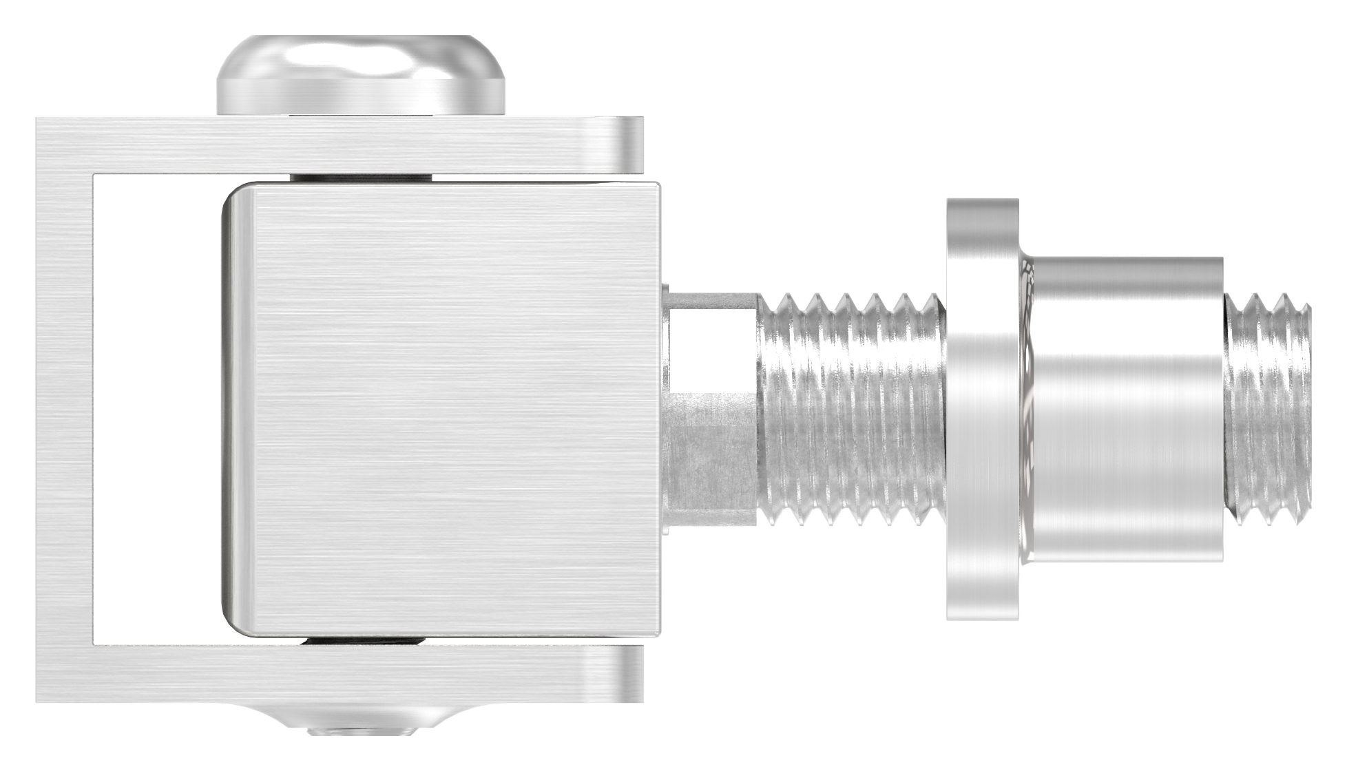 Verstellbares Torband mit Gewindehülse M16, V2A Verstellbares Torband mit Gewindehülse M16, V2A