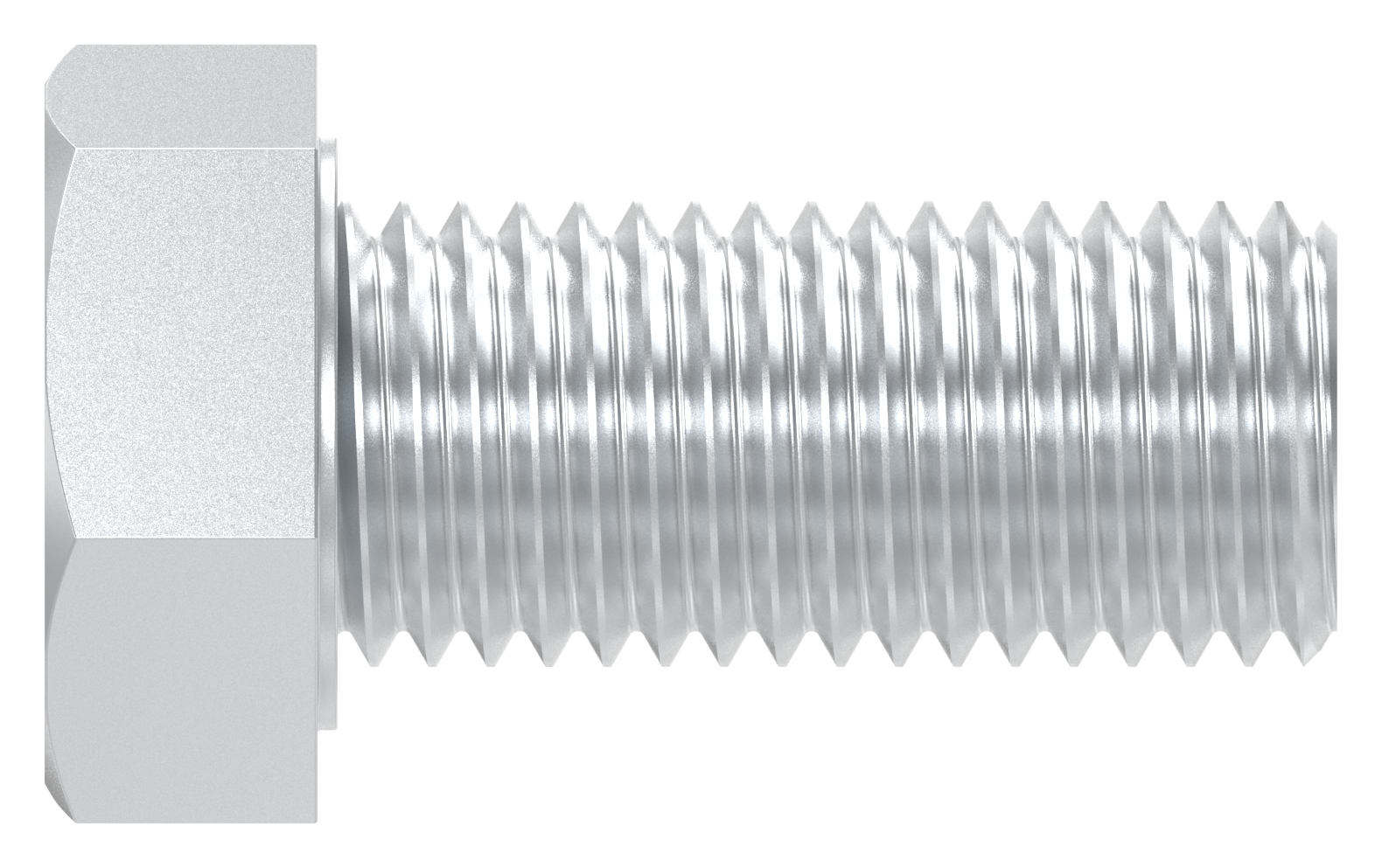 Sechskantschraube M14 x 30, Stahl verzinkt, DIN 933