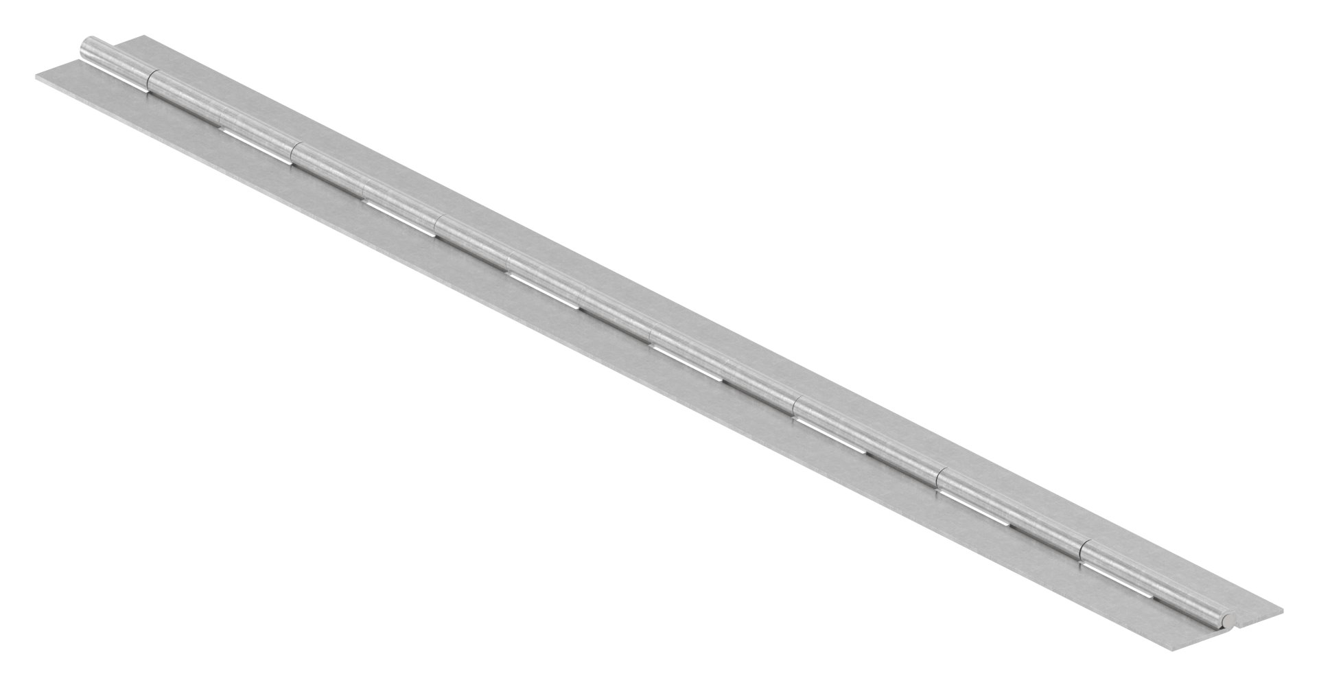 Langes Scharnier zum Anschweißen, 40 x 1,5 x 1980mm, roh