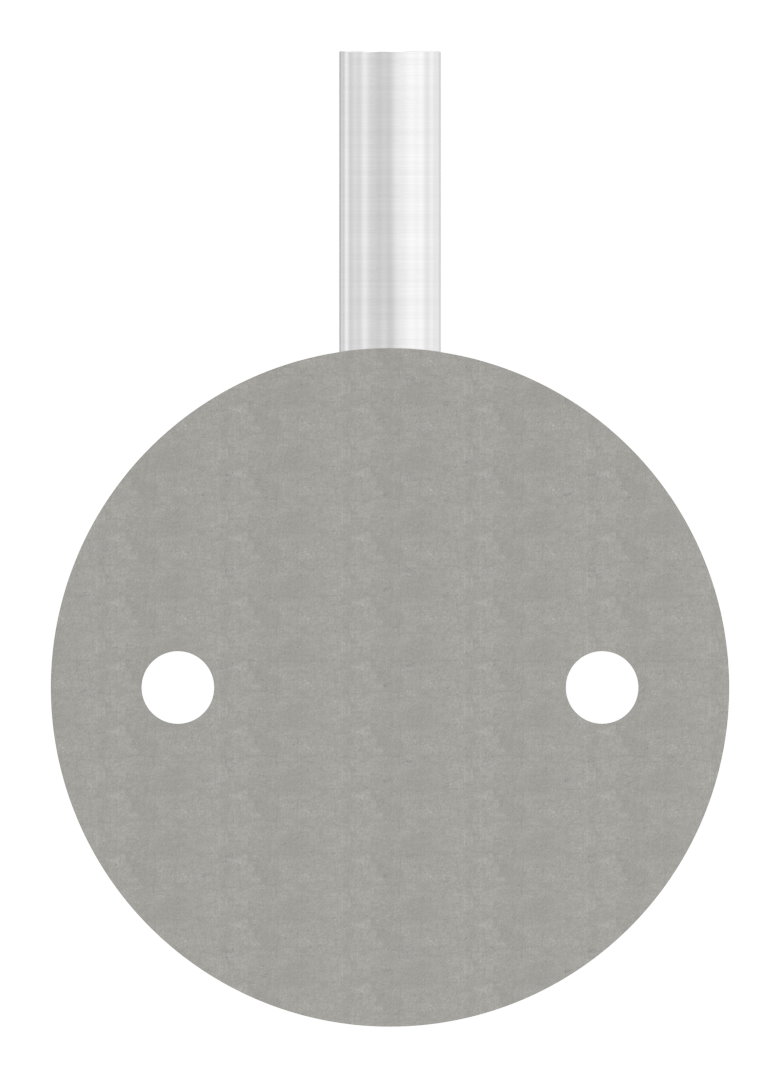 Handlaufhalter zum Anschweißen (Ronde und Bügel verschweißt), V2A