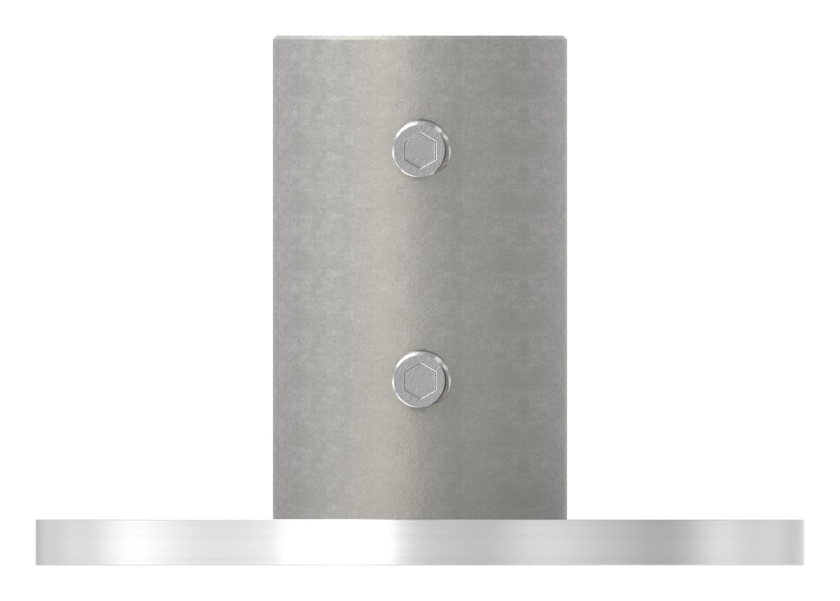 Wand- und Bodenanker, für Rohr 42,4x2,0mm, V2A