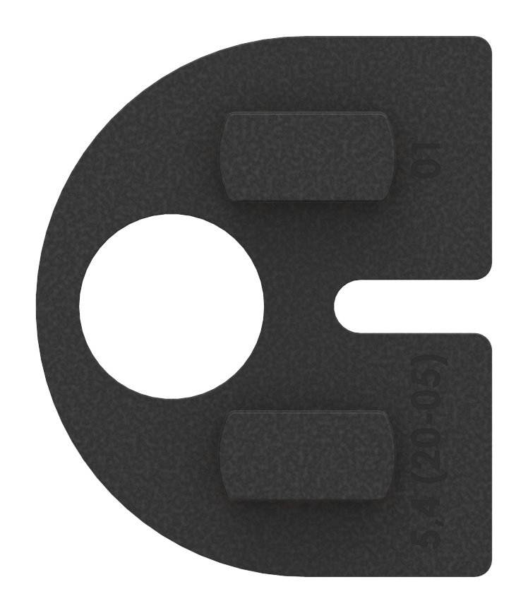 Gummi für Mod. 30, Blech 5mm Gummi für Mod. 30, Blech 5mm