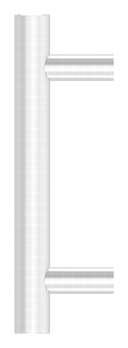 Stoßgriff inkl. Halter gerade mit L: 300mm, V2A