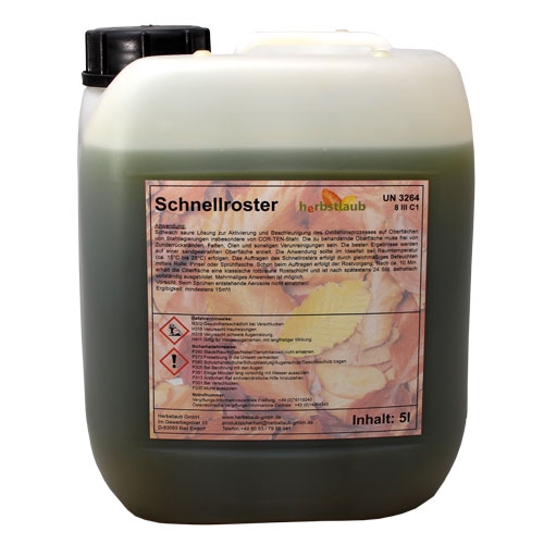 Schnellroster, Flasche 5L