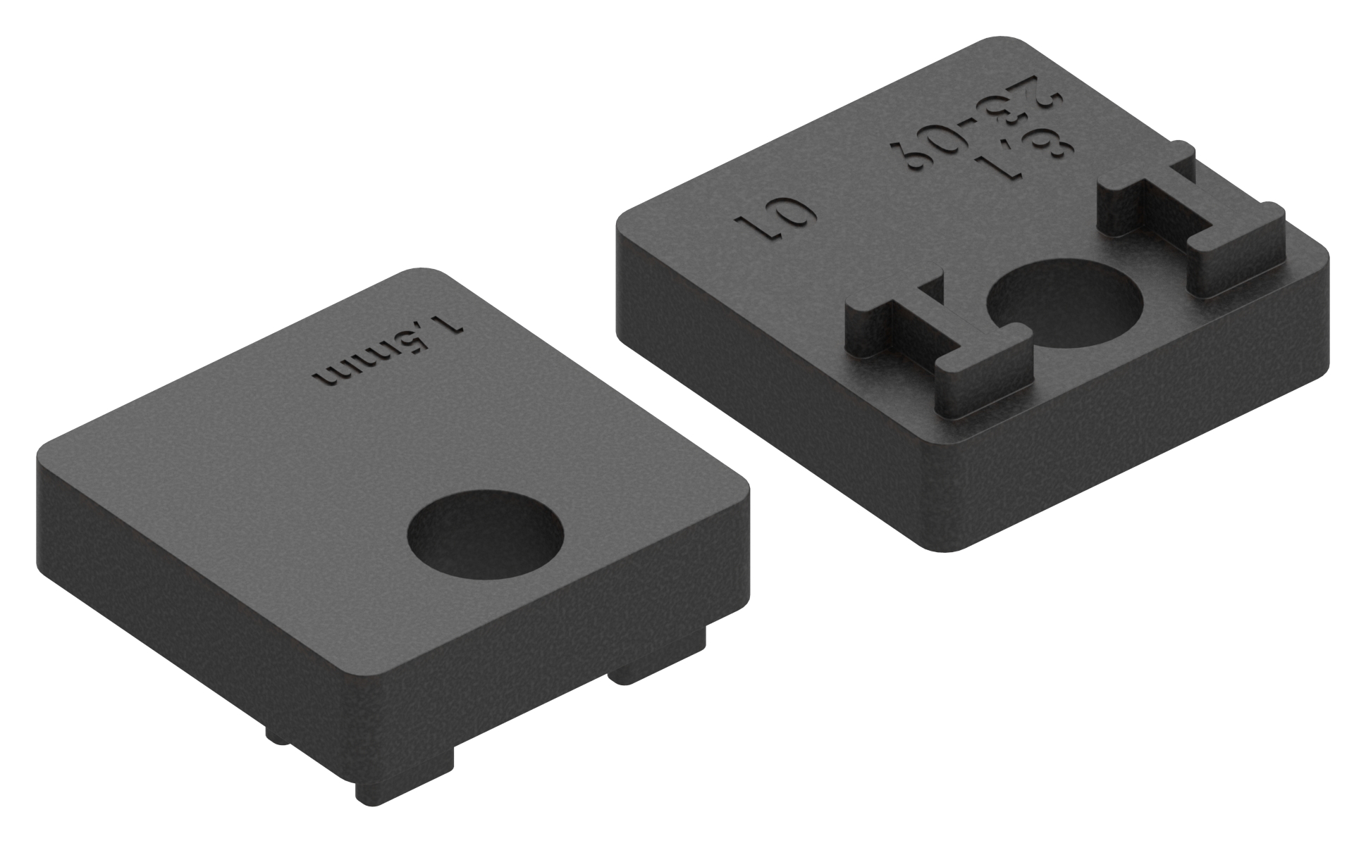 1 Paar Gummi für Mod. 36, für Blech 1,5mm