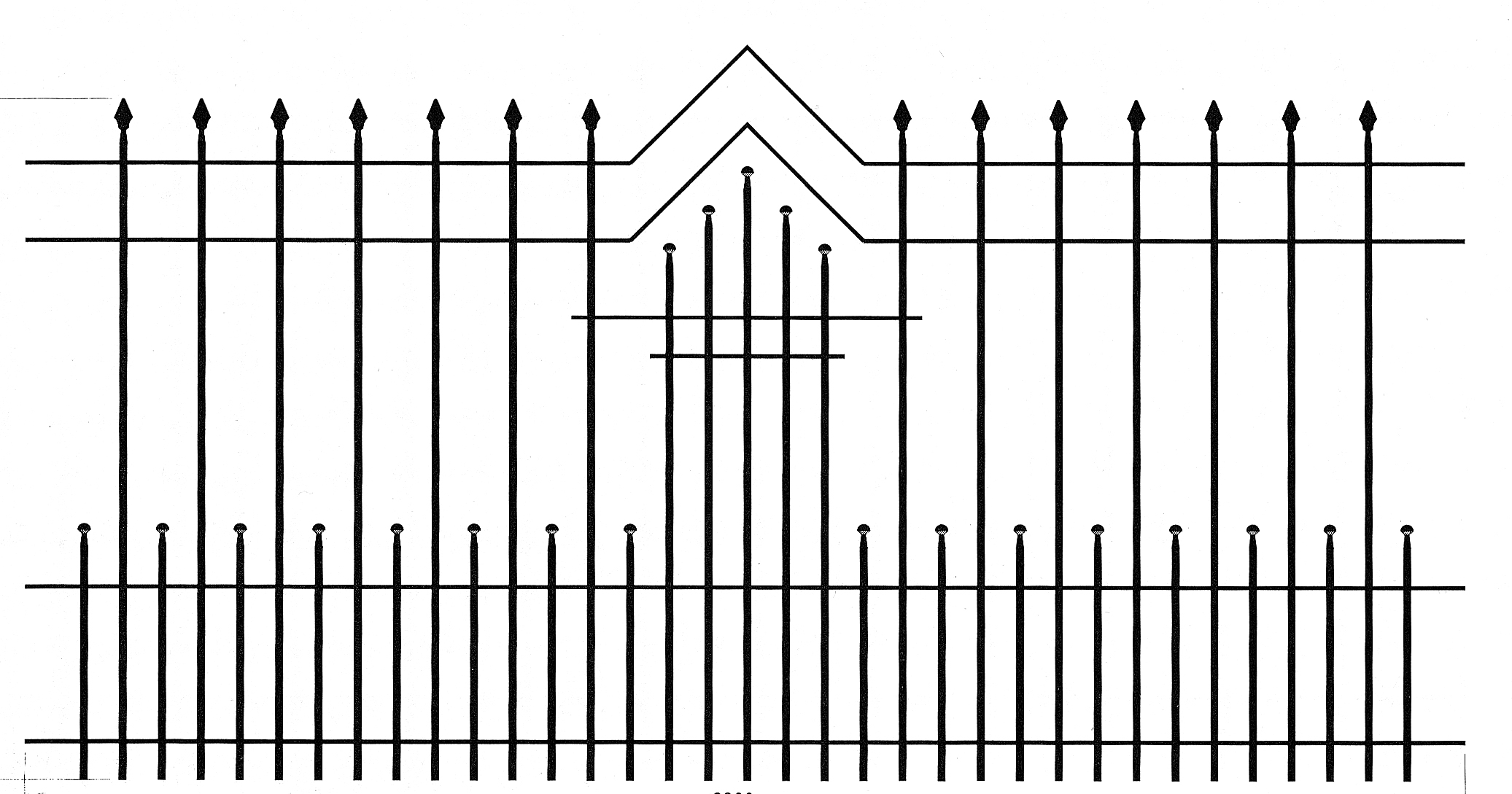 Zaunfeld, 1060x2200mm