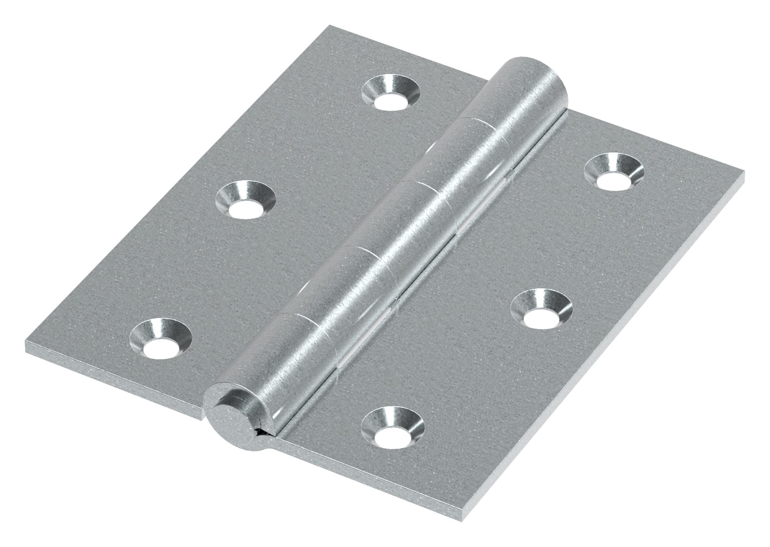 Scharnier 90x75mm mit herausnehmbaren Zapfen