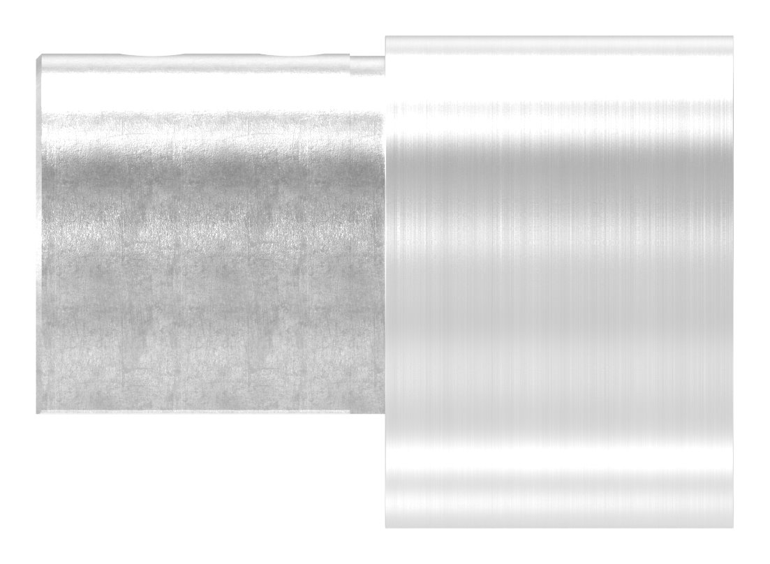 Verbinder für Nutrohr 42,4x1,5mm, V4A