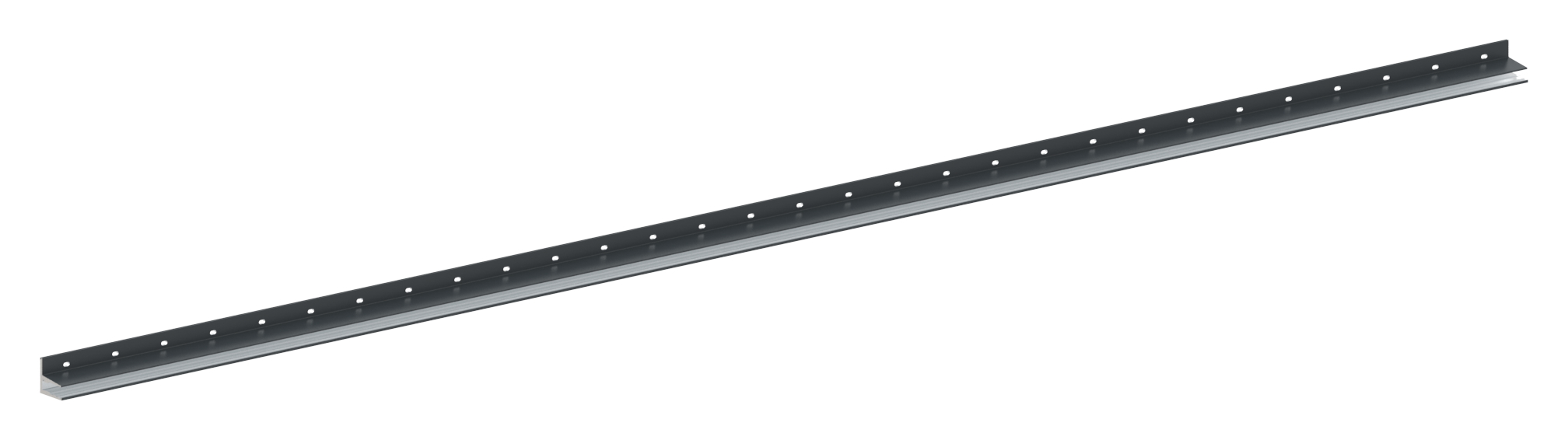 Vordachprofil eleganza canopy, L: 6000mm, RAL 7016
