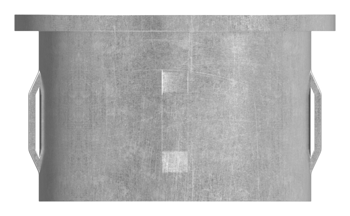 Stahleinschlagkappe, für Rohr 48,3mm