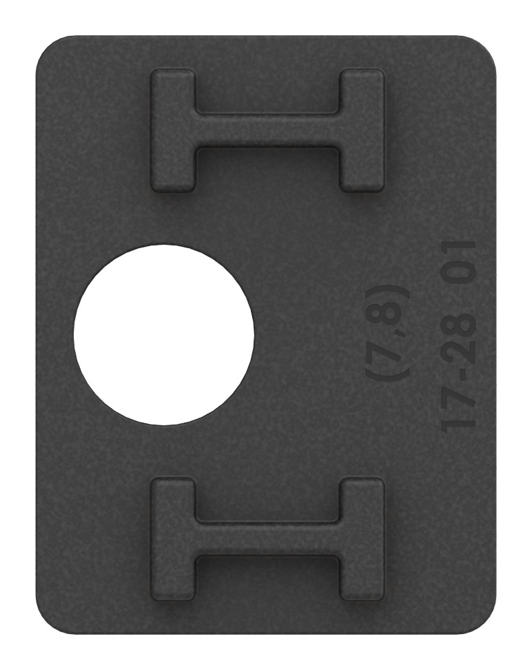 Gummi für Mod. 26, Blech 1,5mm Gummi für Mod. 26, Blech 1,5mm