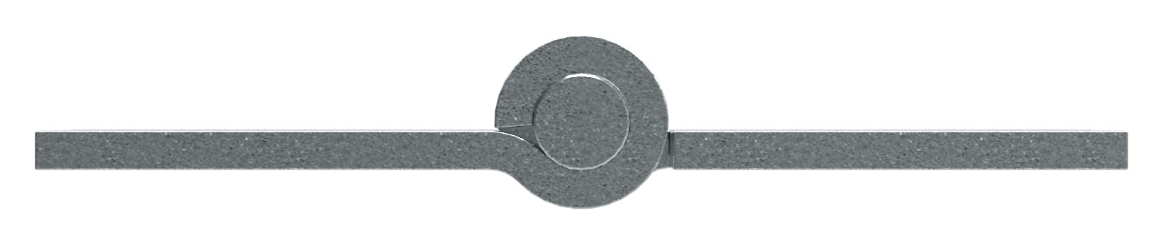 Scharnier 50x50mm mit herausnehmbaren Zapfen