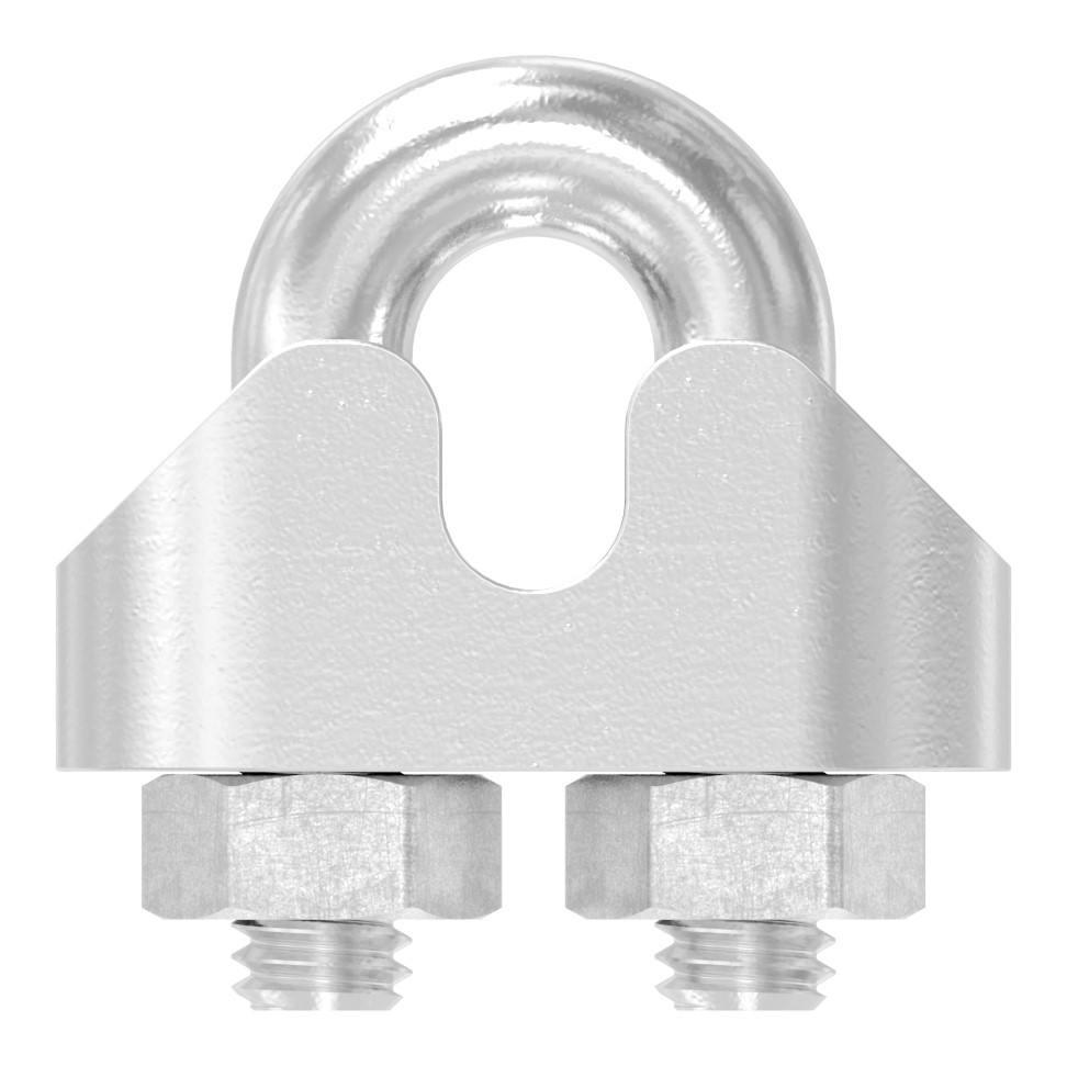 Drahtseilklemmen für Seil 3mm, V4A Drahtseilklemmen für Seil 3mm, V4A