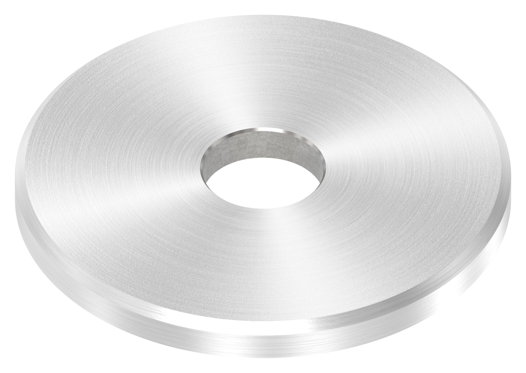 Ronde, Ø 50x4mm, mit Bohrung 12,2mm, V2A