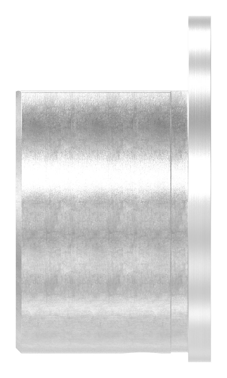 Endkappe für Nutrohr 60,3x1,5mm, V4A