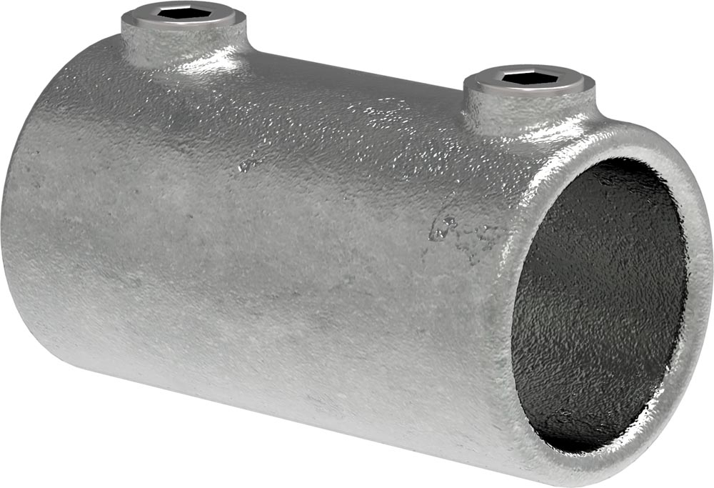 Verbinder, gerade, für Rohr Ø 33,7mm